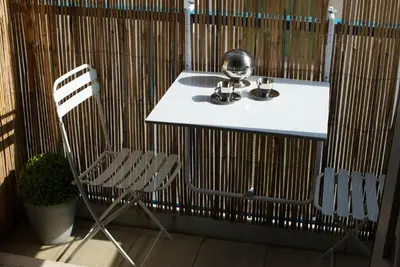 Plan de l'établissement Studio charmant au cœur de Cannes avec balcon et parking