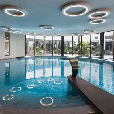 Luxury garden apartment 2BR in the best development of Cap d'Antibes-Juan les Pins