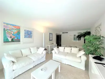 Coin salon dans l'établissement Ambre d' Or apartment by Welcome to Cannes