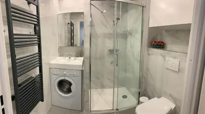 Salle de bains dans l'établissement Joli studio climatisé avec Jardin dans résidence avec piscine