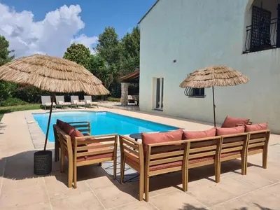 Piscine de l'établissement Villa Inti - piscine, jardin privé & barbecue ou située à proximité