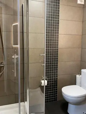 Salle de bains dans l'établissement Appartement Mimosa Croisette