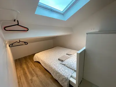 Un ou plusieurs lits dans un hébergement de l'établissement Bohobos Hostel