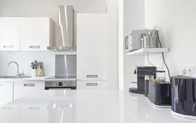 Cuisine ou kitchenette dans l'établissement Le Marilyn by Winsome Destination