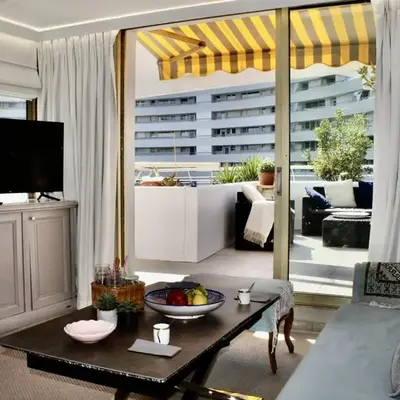 Superbe appartement climatisé avec terrasse et jardin à Villeneuve Loubet Plage - FR-1-252A-106