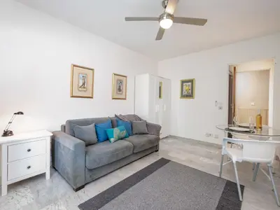 Coin salon dans l'établissement Apartment Val Joli-1 by Interhome