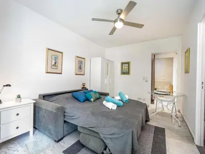 Coin salon dans l'établissement Apartment Val Joli-1 by Interhome