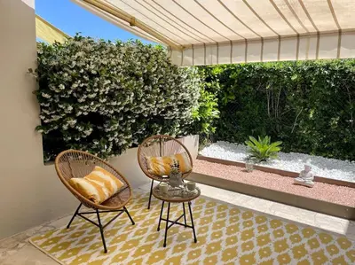 Jardin de l'établissement Studio La Douce