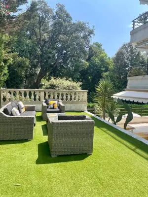 Jardin de l'établissement Luxus Wohnung nahe Croisette