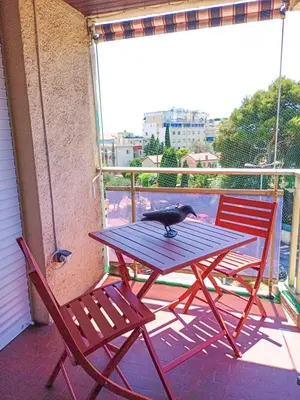 Balcon ou terrasse dans l'établissement Rose Garden