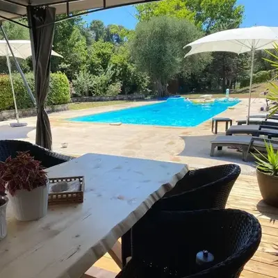 Charming Villa with big pool and AC in Antibes