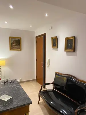 Coin salon dans l'établissement Les Pervenches