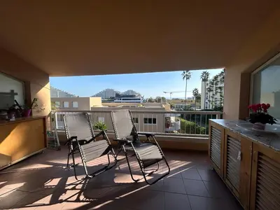 Balcon ou terrasse dans l'établissement Mon jardin