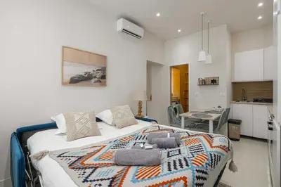 Cuisine ou kitchenette dans l'établissement Cozy renovated apartment - 1BR4p - Hyper Center
