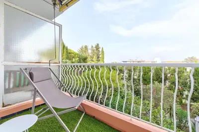 Balcon ou terrasse dans l'établissement ROSE DES SABLES