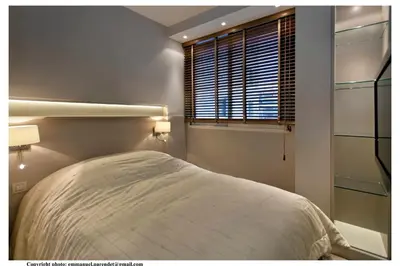 Un ou plusieurs lits dans un hébergement de l'établissement REF 761 - Cannes Croisette - Sea view apartment for rent