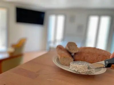 Nourriture dans l'appartement ou à proximité