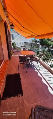 Balcon ou terrasse dans l'établissement Villa Ange Azur 2