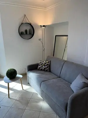 Coin salon dans l'établissement Duplex vieille ville