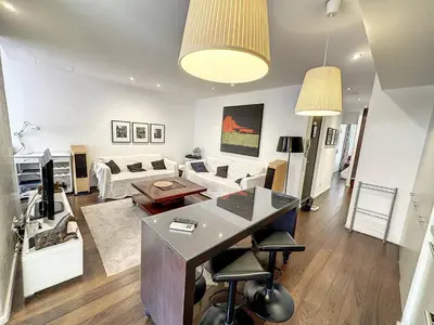 Coin salon dans l'établissement GAB1 - 3 pièces au cœur du centre ville