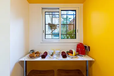 Nourriture dans l'appartement ou à proximité