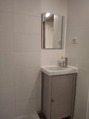 Salle de bains dans l'établissement Studio dans centre historique