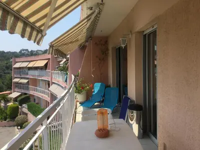 Balcon ou terrasse dans l'établissement Les Argonautes