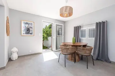 Plan de l'établissement Maisonnette à 400m de la Plage