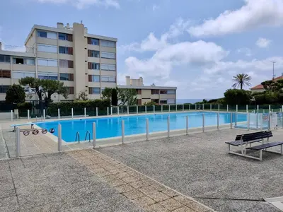 Piscine de l'établissement A3 - Staywiz us -2 BDR Sea View 10 min Beach - Parking, Pool & Terrace ou située à proximité