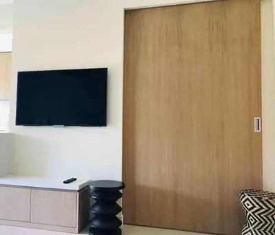 Télévision ou salle de divertissement dans l'établissement Superbe Appartement Cannes - 50m2 & Terrasse - Très Proche Croisette