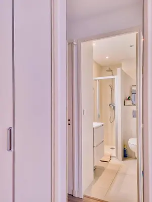Salle de bains dans l'établissement Studio Latour Maubourg