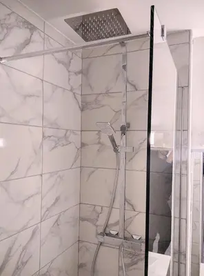 Salle de bains dans l'établissement Résidence Graziella Studio 604