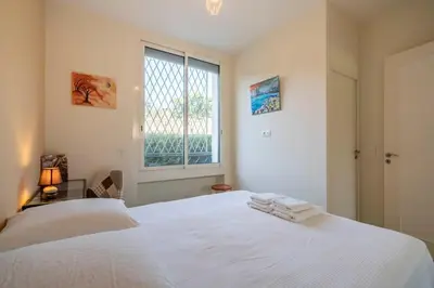 Un ou plusieurs lits dans un hébergement de l'établissement Cozystay 1331 - Superbe 4 pièces proche plages