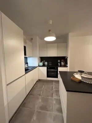 Cuisine ou kitchenette dans l'établissement Jardin Secret C01 By Avecoeur