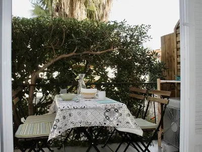 Plan de l'établissement Charmant 2P Climatisé, Terrasse et Parking, 4 Couchages - Villeneuve-Loubet - FR-1-252A-115