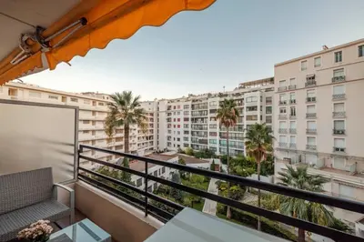 Balcon ou terrasse dans l'établissement Wdf studio right in the heart of Cannes!!