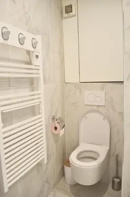 Salle de bains dans l'établissement T2 Cannes centre