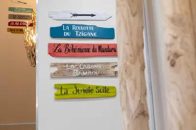 Certificat, récompense, panneau ou autre document affiché dans l'établissement La Jungle Suite