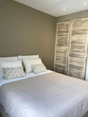 Un ou plusieurs lits dans un hébergement de l'établissement Villa Nomade proche de Cannes