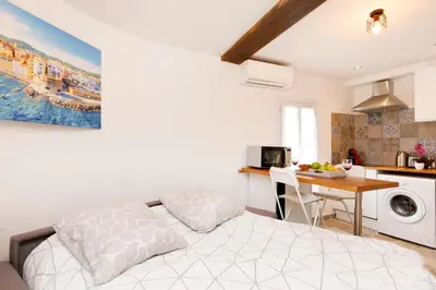 Un ou plusieurs lits dans un hébergement de l'établissement Sweet Azur - Host Provence
