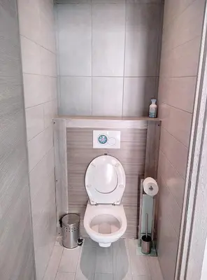 Salle de bains dans l'établissement Résidence Le Cendre