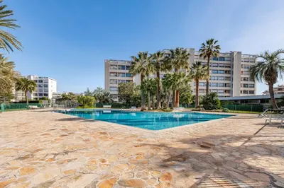Piscine de l'établissement Apartment with pool - sea view ou située à proximité