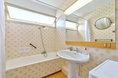 Salle de bains dans l'établissement Eden