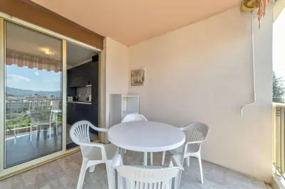 Balcon ou terrasse dans l'établissement Eden