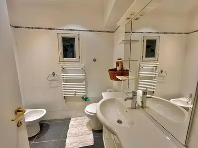 Salle de bains dans l'établissement Le Colony