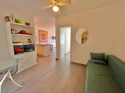 Cuisine ou kitchenette dans l'établissement Le Colony
