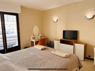 Un ou plusieurs lits dans un hébergement de l'établissement Appartement Veronica
