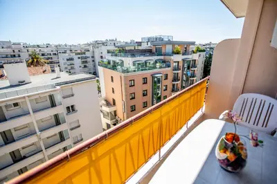 Balcon ou terrasse dans l'établissement Comfort 6 People Apartment by Connexion
