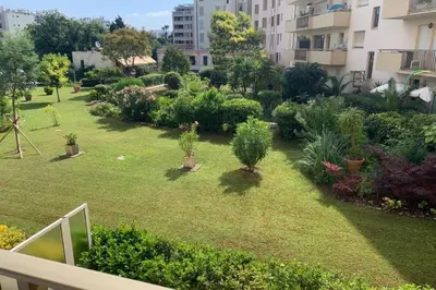 Plan de l'établissement Juan les pins centre Le France grand 3P vue mer