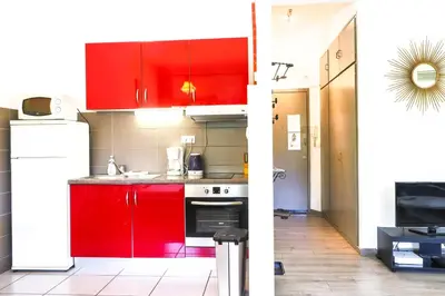 Cuisine ou kitchenette dans l'établissement ACCI Cannes Gallia